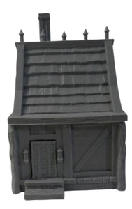 Wargame Scenery D&D Warhammer 25 mm/28 mm - kleines Haus 2 - Bild 1 von 6