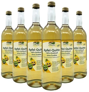Bleichhof Apfel-Quitten Saft – 100% Direktsaft, OHNE Zuckerzusatz (6x 0,72l) - Picture 1 of 3