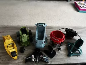Vintage 80s - 90s GI Joe ARAH Vehicles Parts /Accessories Lot for *17 VEHICLES*! - Picture 1 of 19
