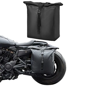 Bolso Lateral Cuero con Soporte Moto Lado Izquierdo para Sportster S RH1250 2021-2025 - Imagen 1 de 6