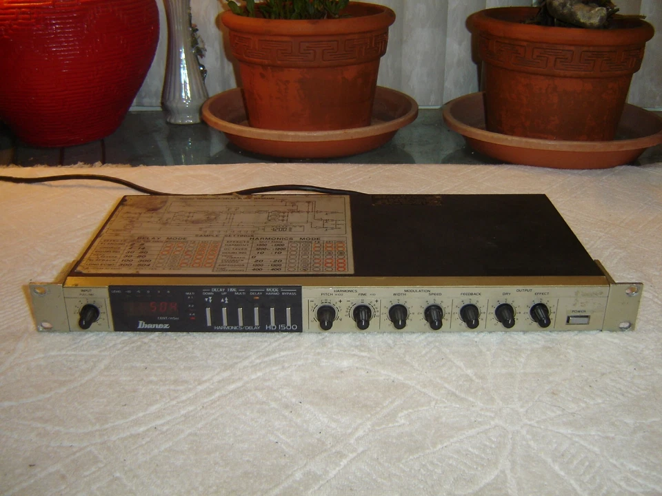 Ibanez HD1500, Harmonics, Delay, FX, Vintage Rack - Image 1 of 4