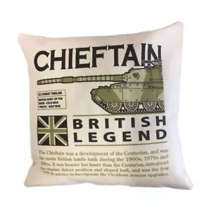 FV4201 CHIEFTAIN BRITISH ARMY MBT TANK CUSHION Inner Included - Picture 1 of 1