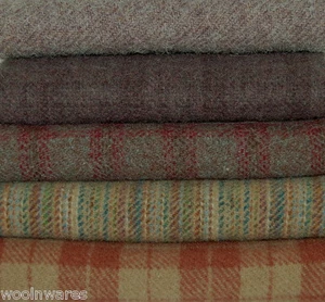 HAND DYED RUG HOOKING WOOL Mill-Dyed ~ "FADED BLOSSOMS" (5-pc. collection) - Picture 1 of 7