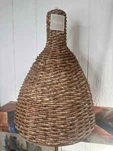 New Open Box Forty West Designs 72521 Nevis Boho Basket Pendant Light WIRED - Picture 1 of 16