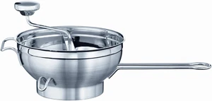 Stainless Steel Food Mill with Handle and 2 Grinding Disc Sieves, (16252) - Picture 1 of 8