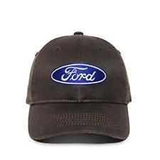 Ford Mesh Back Hat Dark Brown Adult Adjustable Unisex Ford Logo