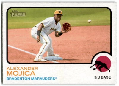 2022 Alexander Mojica Topps Heritage Minor League Rookie - Image 1 of 2