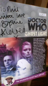 DOCTOR WHO DVD - GHOST LIGHT - SIGNED AUTOGRAPH on insert by Sophie Aldred - ACE - Picture 1 of 5