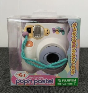 Fujifilm Instax Mini 7 Sofortbildkamera Pop'n Pastell Cheki Kartengröße aus Japan - Bild 1 von 5