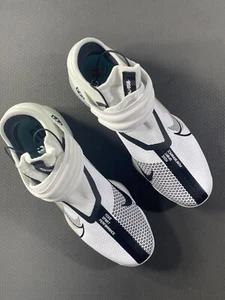 Herren Nike Force Zoom Mike Trout 7 Baseball Stollen weiß & schwarz CI3134-102 Größe 12 - Bild 1 von 8