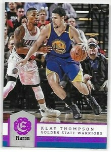 2016-17 Panini Excalibur Klay Thompson Purple Baron Parallel SP