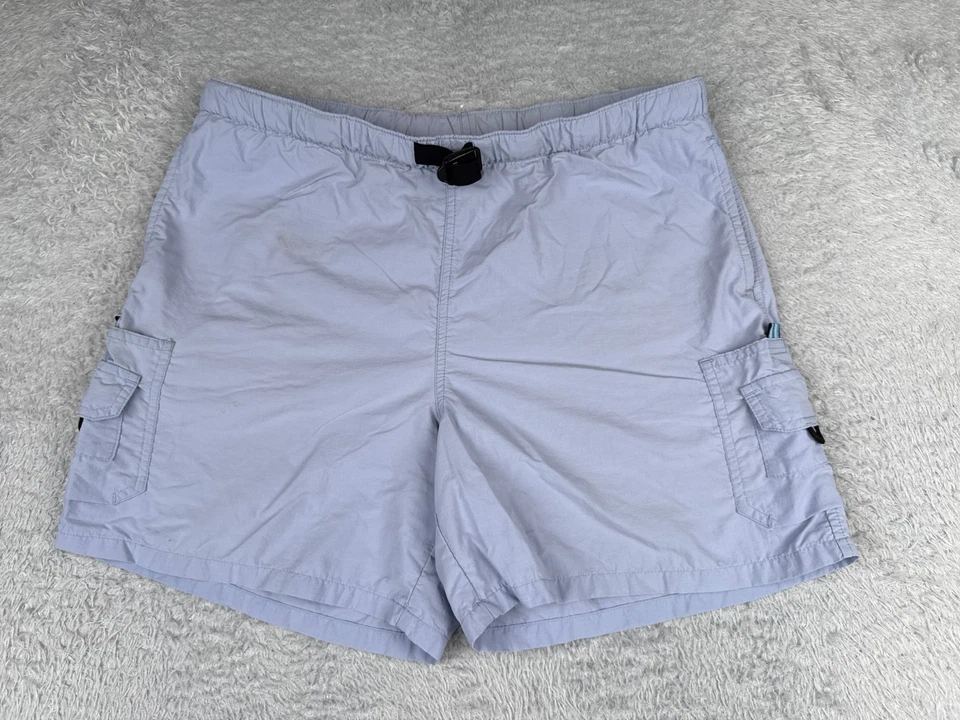 Pantalones Cortos Columbia Vintage Para Mujer Pequeños Púrpura Sudor Cinturón 100% Nylon 32x6 Foto 1 de 4