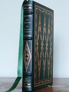 Franklin Library The Reivers FINE William Faulkner Leather Pulitzer Classic Gold - Picture 1 of 14