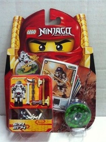 Lego Ninjago 2174 Ninja Go KRUNCHA with Spinner MOC, 2011