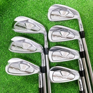 Bridgestone TOUR B JGR HF2 Iron Set 5-9+Pw+Aw TG1-IR Graphite Shaft Flex-S 7pcs - Picture 1 of 9