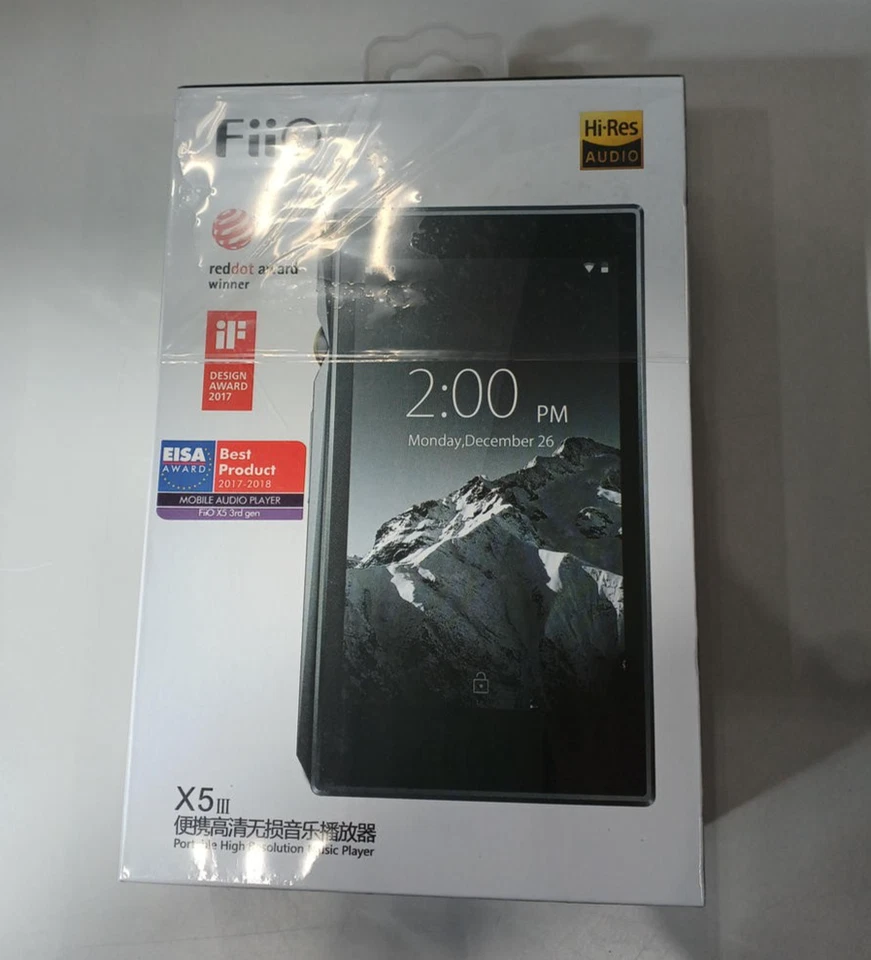 FiiO X5 3rd Portable Digital Audio player High Resolution DAP New Form Japan - Image 1 of 1