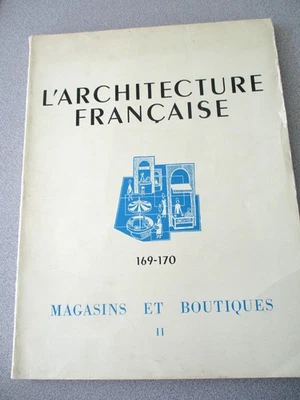 L'Architecture Francais 169-170 French Architecture Furniture Industrial Art - Image 1 of 4