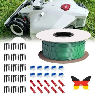 Begrenzungskabel Mähroboter Kabel Begrenzungsdraht für alle Rasenroboter 100m - Bild 1 von 4