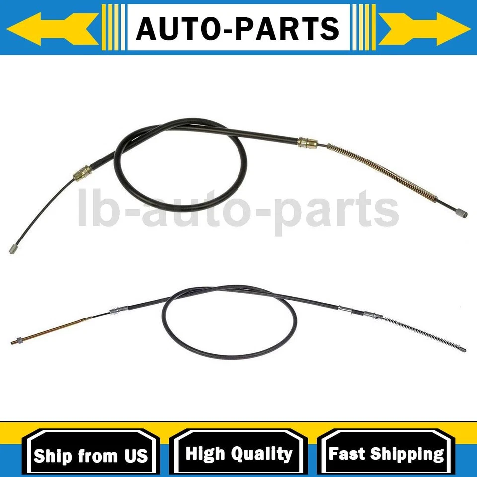 Cable de freno de estacionamiento trasero Dorman 2x para Chevrolet R10 Suburban 1987 1988 5,7 L Foto 1 de 4