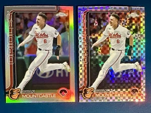 Lote (2) refractor y orioles Xfractor 2025 Topps cromo Ryan Mountcastle #297 - Imagen 1 de 2
