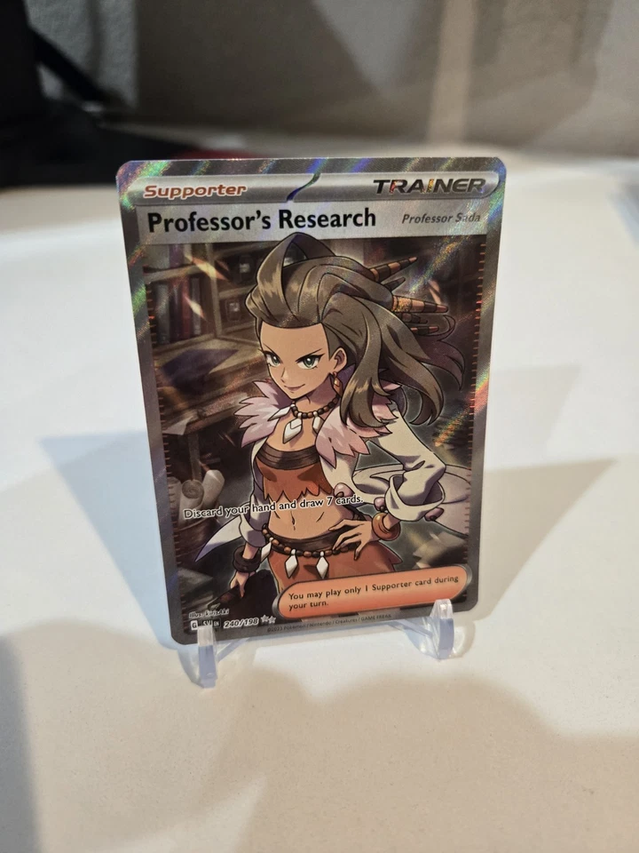 Professor's Research 240/198 SV01: Scarlet & Violet Base Set Holo - Image 1 of 1