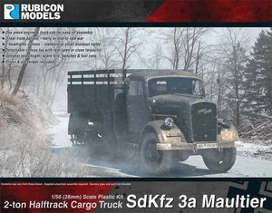 Rubicon Models SdKfz 3a Maultier 1/56 28mm Germany WWII Achsenmächte LKW - Picture 1 of 5