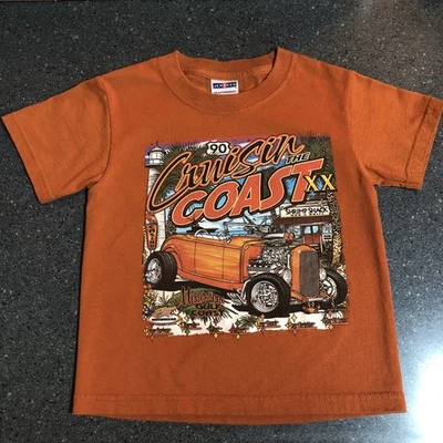 Camiseta Cruisin The Coast XX Niños XS (2-4) Future Cruiser Naranja Miss. Costa del Golfo Foto 1 de 4