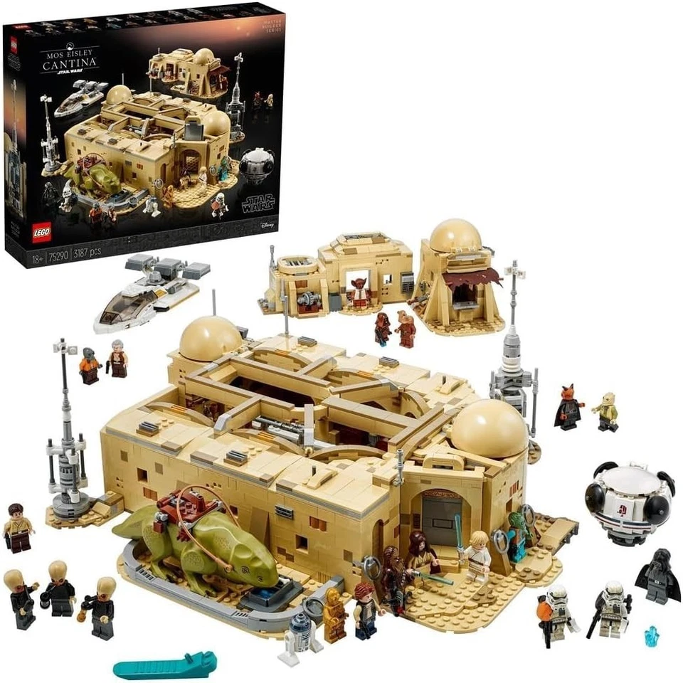 LEGO Star Wars Mos Eisley Cantina 75290 Retiring Soon 3187 Pieces 2020 Sealed - Image 1 of 1