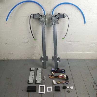 1947 - 1959 Chevy Pickup Truck Power Window Regulator Kit w/ 3 Switches - Image 1 of 4