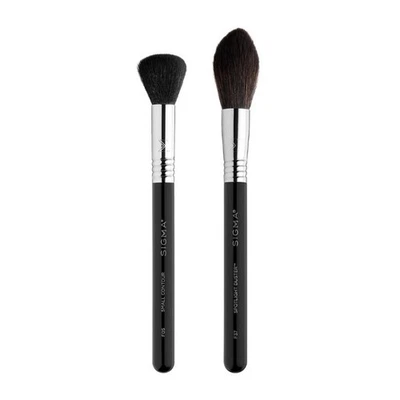 Sigma Beauty Sculpt + Glow Makeup Brush Duo - 2ct - Image 1 of 4