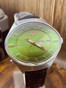 Orologio da polso uomo vintage 1980 sovietico Chaika Uglich stadio olimpico meccanico #8671 - Foto 1 di 23
