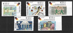 PIN Berlin Dessins D'Enfants 5 Valeurs ** - Picture 1 of 1