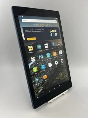 Amazon Fire HD 10 9th Gen 2019 M2V3R5 Blue 10.1" 32GB Wi-Fi Tablet Cracked - Image 1 of 4