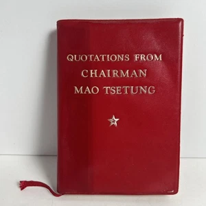 "Quotations From Chairman Mao Tsetung" Little Red Book 3rd Printing Peking 1976 - Picture 1 of 14
