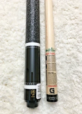IN STOCK, Black McDermott Pool Cue G206 C2 w/ 12.5 G-Core Shaft, FREE HARD CASE