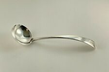Kirk Old Maryland Plain Sterling Silver Cream/Mayonnaise Ladle - with Monogram 