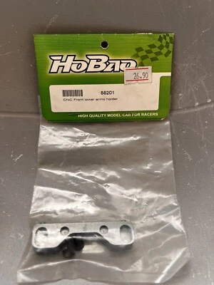 Hobao 88201 CNC Front Lower Arm Holder Hyper 8 / 8.5 - Immagine 1 di 2