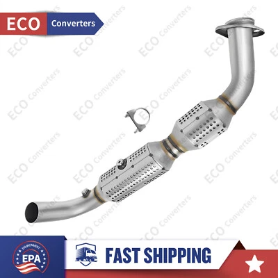 Left Catalytic Converter For 1997-2003 Ford F-150 /2004 Ford F-150 Heritage 4.2L - Image 1 of 4