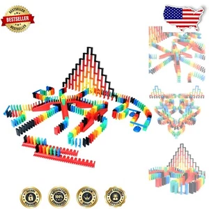 Complete Pro-Domino Kit: 400 Mixed Dominoes & Building Components for Kids - Picture 1 of 11