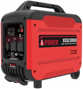 A-iPower Portable Rolling Inverter Power Generator 2,300 Watt Dual Fuel - Bild 1 von 8