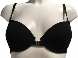 Sujetador de inmersión Huit negro con aros forrado de espuma lisa de múltiples vías Actuelissime A7 - Imagen 1 de 3