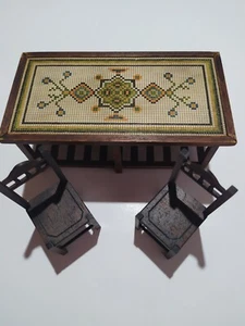 MESA DE COCINA. ESCALA 1/12. HECHO A MANO - Imagen 1 de 11