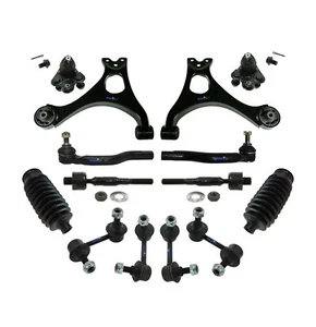 14 Pc Suspension Kit for Honda Civic 2006-2011 Control Arms Tie Rod End Sway Bar - Picture 1 of 1