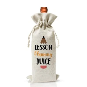 Teachers Gift Wine Bag Farewell Graduation Party Decor Gift Thank You Gift Ba... - Picture 1 of 5