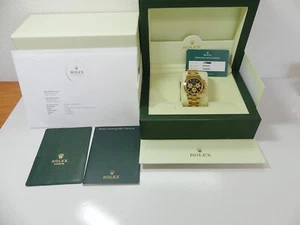 Rolex 18K yellow gold Daytona, Paul Newman dial, 116528 "D" Rolex serviced - Picture 1 of 14