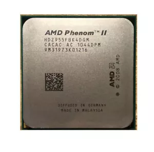 AMD Phenom II X4 955 HDZ955FBK4DGM CPU Processor Quad-Core 3.2 GHz 6M 125W - Picture 1 of 2