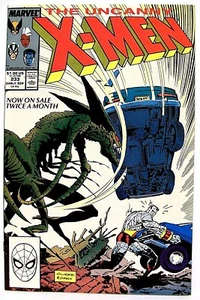 The Uncanny "X-MEN" Issue # 233 (Sept, 1988) (Marvel Comics) MARK SILVESTRI art - Picture 1 of 1