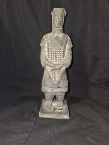 MCM Terracotta Chinese Warrior Statue 11" High - Picture 1 of 7
