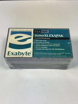 Caja de 10 Cartuchos de Datos Exabyte 160mXL 8mm EXATAPE 307265 Foto 1 de 4