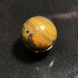 DIA' 1.6cm Natural Bumble bee Sphere Ball Healing stone - Picture 1 of 4